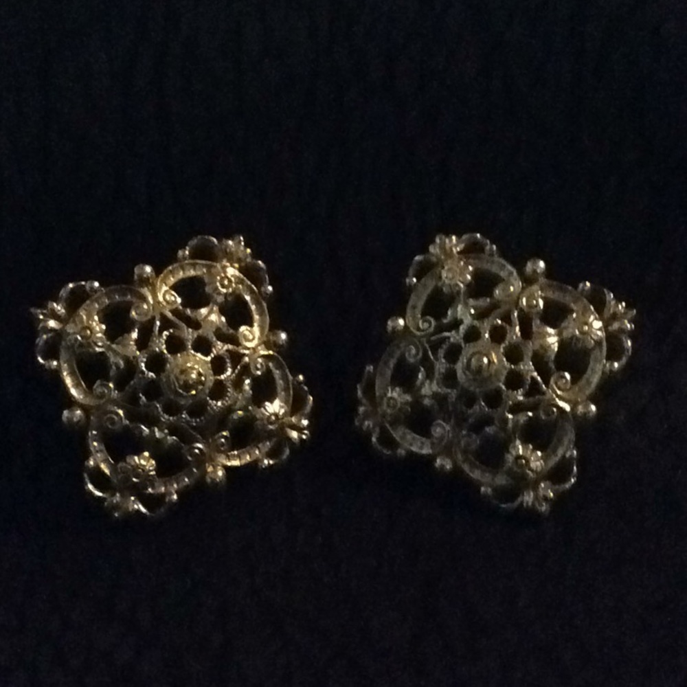 Vintage Earrings 1” squares